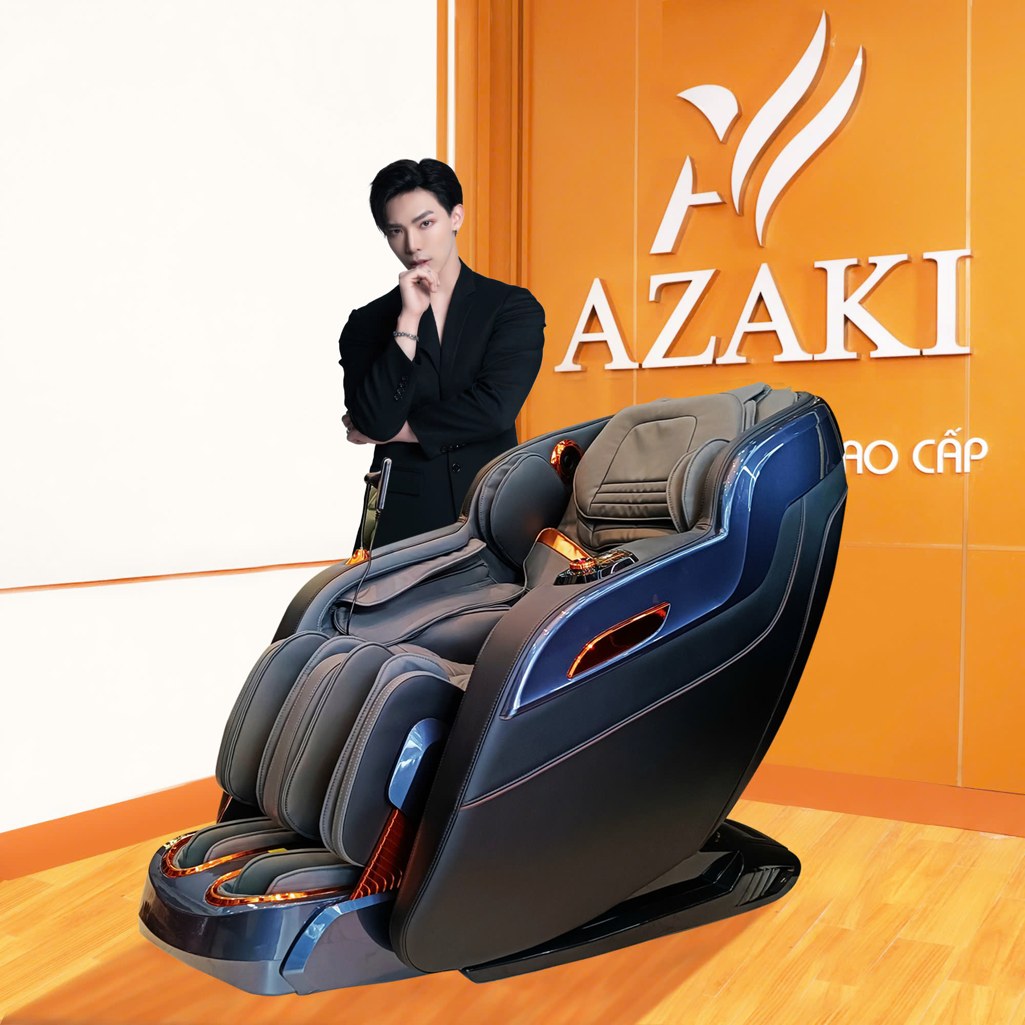 Ghế Massage AZAKI T889 - Xanh