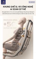 Ghế Massage AZAKI E200 - Đen
