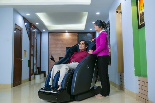 Ghế massage Azaki X750 sử dụng chất liệu PU cao cấp